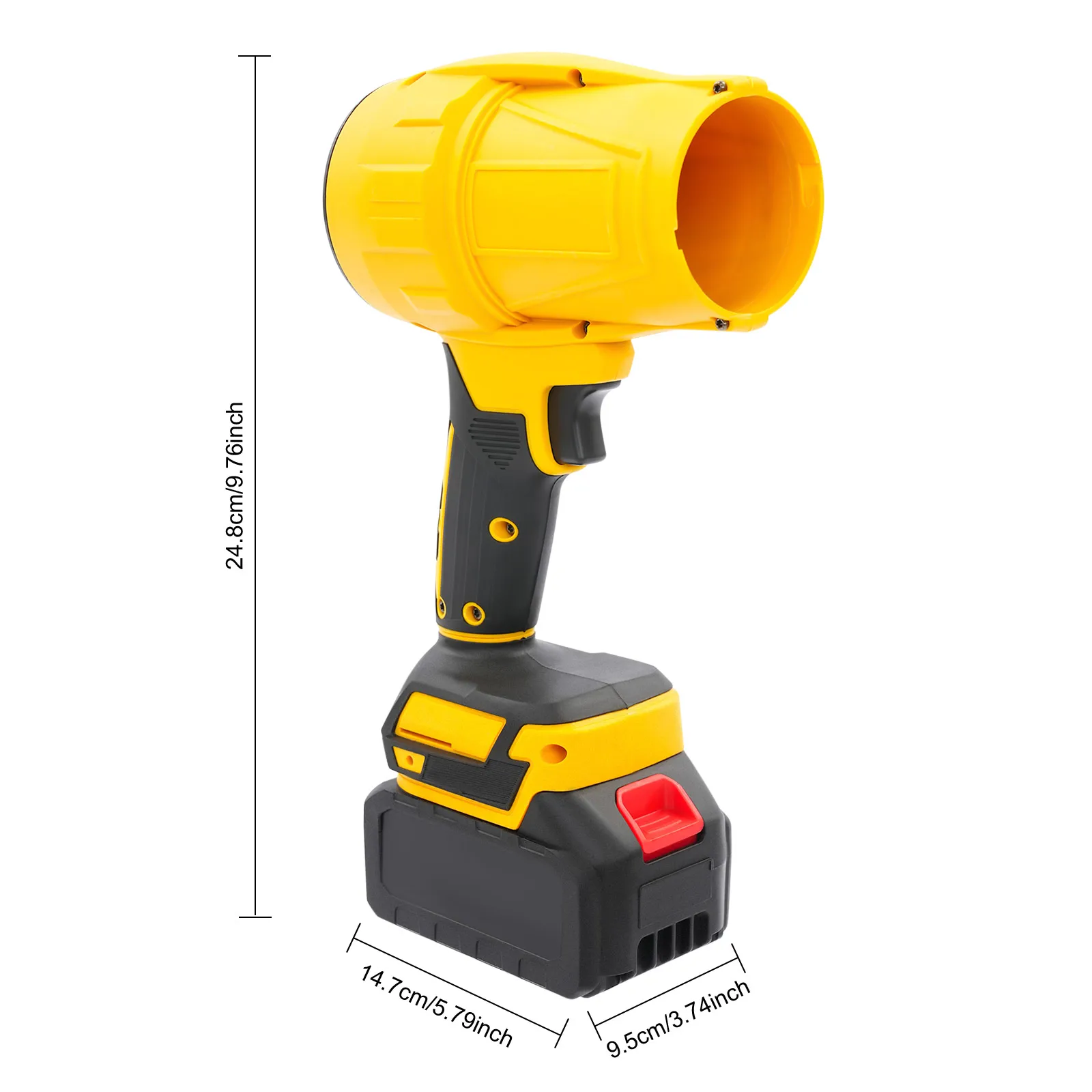 Leaf Blower, Superior Performance Efficient Heat Dissipation for Family Courtyard Balcony Terrace Fallen Leave Dust