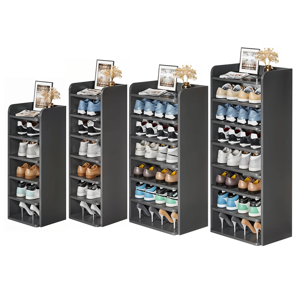 【Lifeideas】6/7/8-Tier Narrow Tall Shoes Rack for Entryway