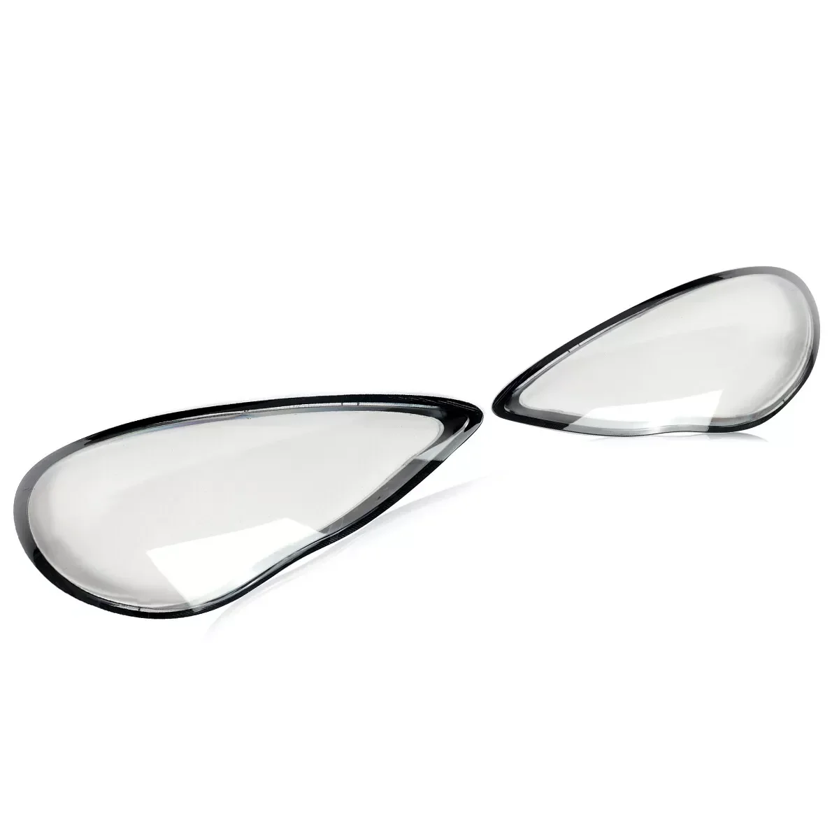 For Porsche Panamera Headlights Covers 970 2010 2011 2012 2013 Headlight Headlamp Lens Cover Left Right A Pair Car Lamp Shade
