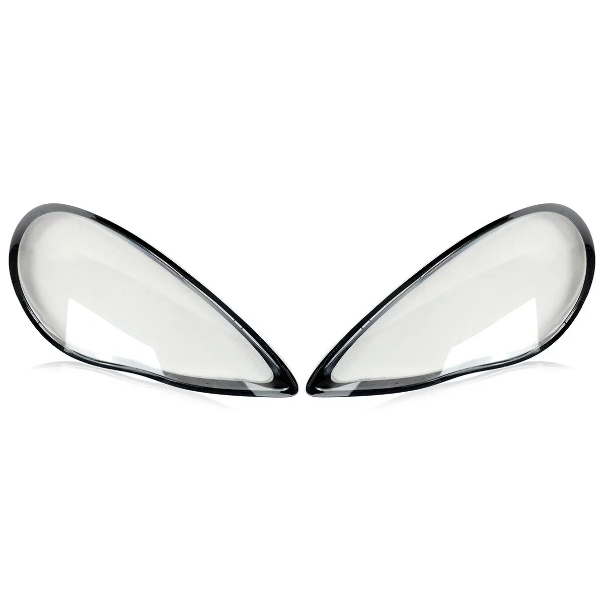 For Porsche Panamera Headlights Covers 970 2010 2011 2012 2013 Headlight Headlamp Lens Cover Left Right A Pair Car Lamp Shade