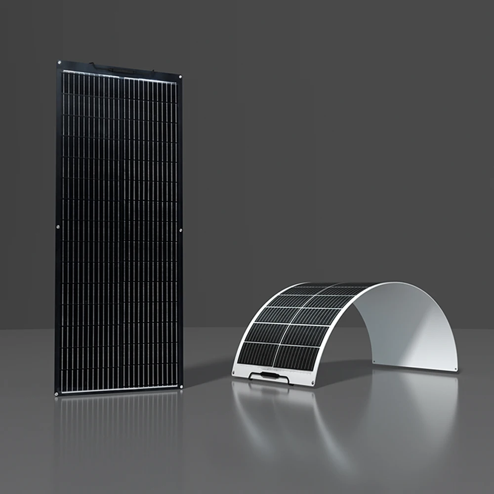 WUZECK 200W Flexible Monocrystalline Solar Panel Kit, 2 Pieces 100W Solar Modules, 20A 12V/24V Solar Charge Controller and Solar Cable, Off Grid Power for 12V Batteries, Motorhome, Camper, Balcony, Camping, Home Use
