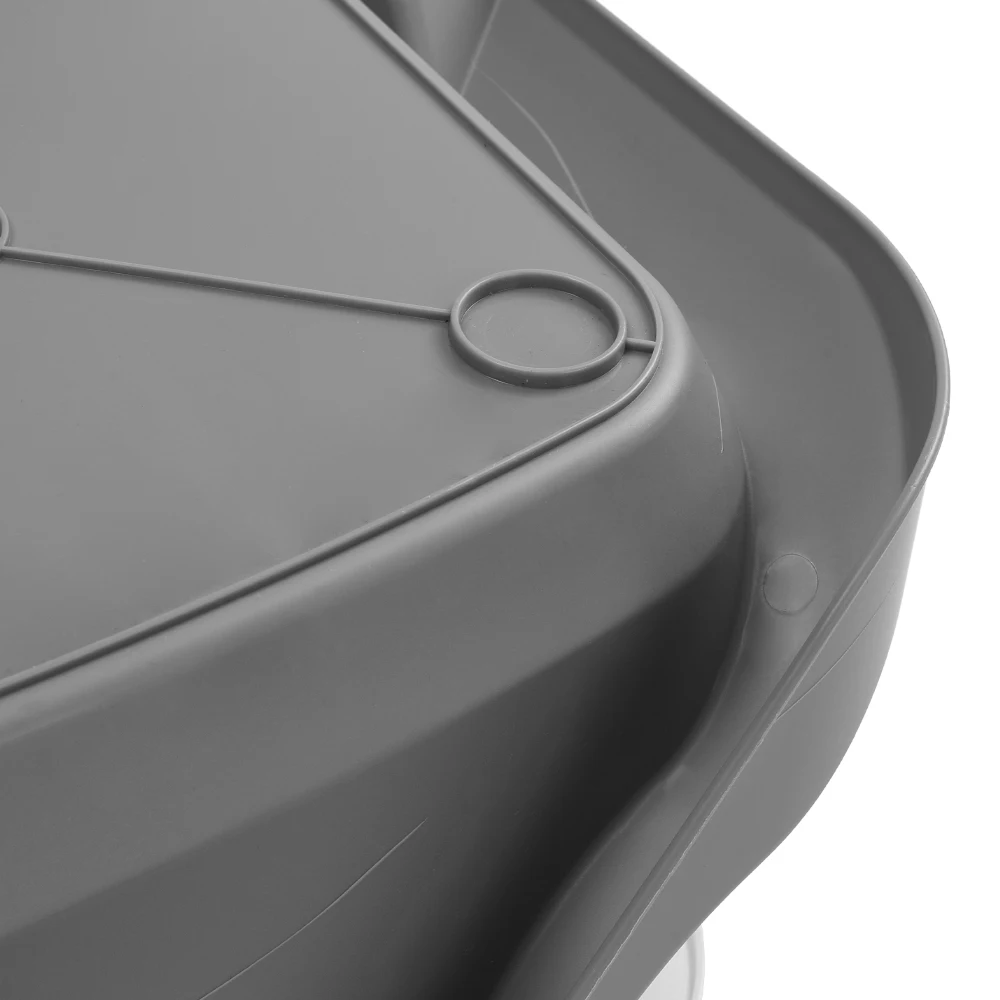 Tieker Large Size Dog Toilet Dog Potty Tray, Pet Training Mat Indoor Dog Potty Anti-Step Grid Cat Litter Box Cleaning Tool