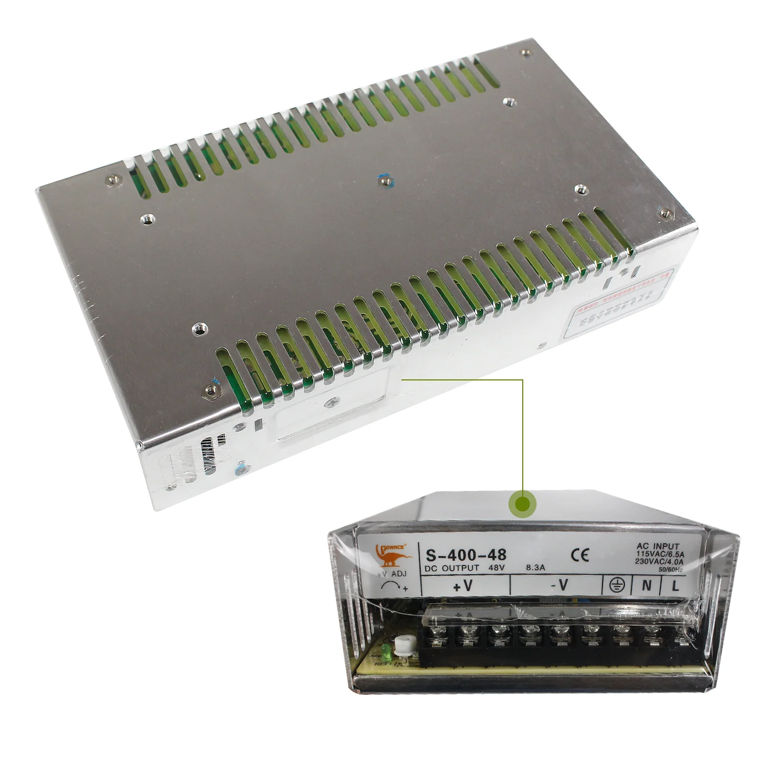 【EU Stock】4 Axis CNC Mach3 Controller Nema34 Stepper Motor 98mm + DM860S Driver + A145 breakout board + Switching Power Supply