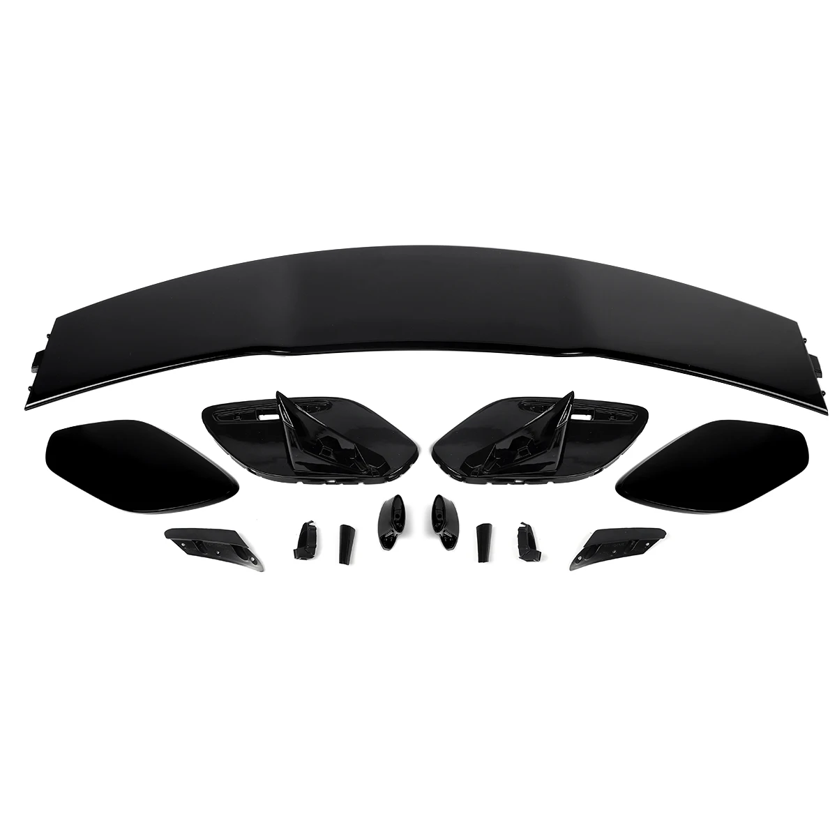14-19 For Mercedes Benz X156 GLA250 GLA45 AMG Rear Window Spoiler Lip Car Rear Roof Spoiler Splitter Wing Accessories Body Kit