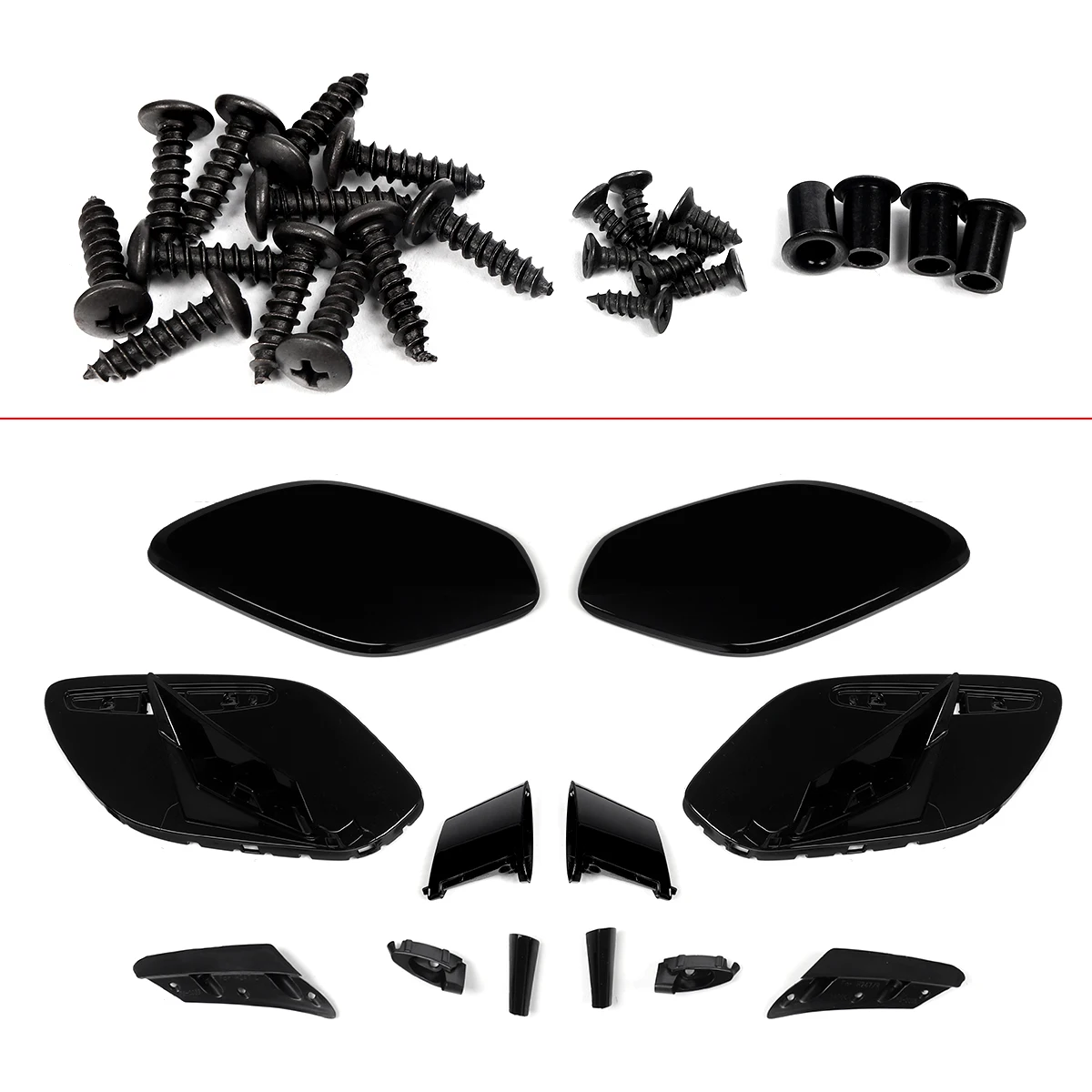 14-19 For Mercedes Benz X156 GLA250 GLA45 AMG Rear Window Spoiler Lip Car Rear Roof Spoiler Splitter Wing Accessories Body Kit