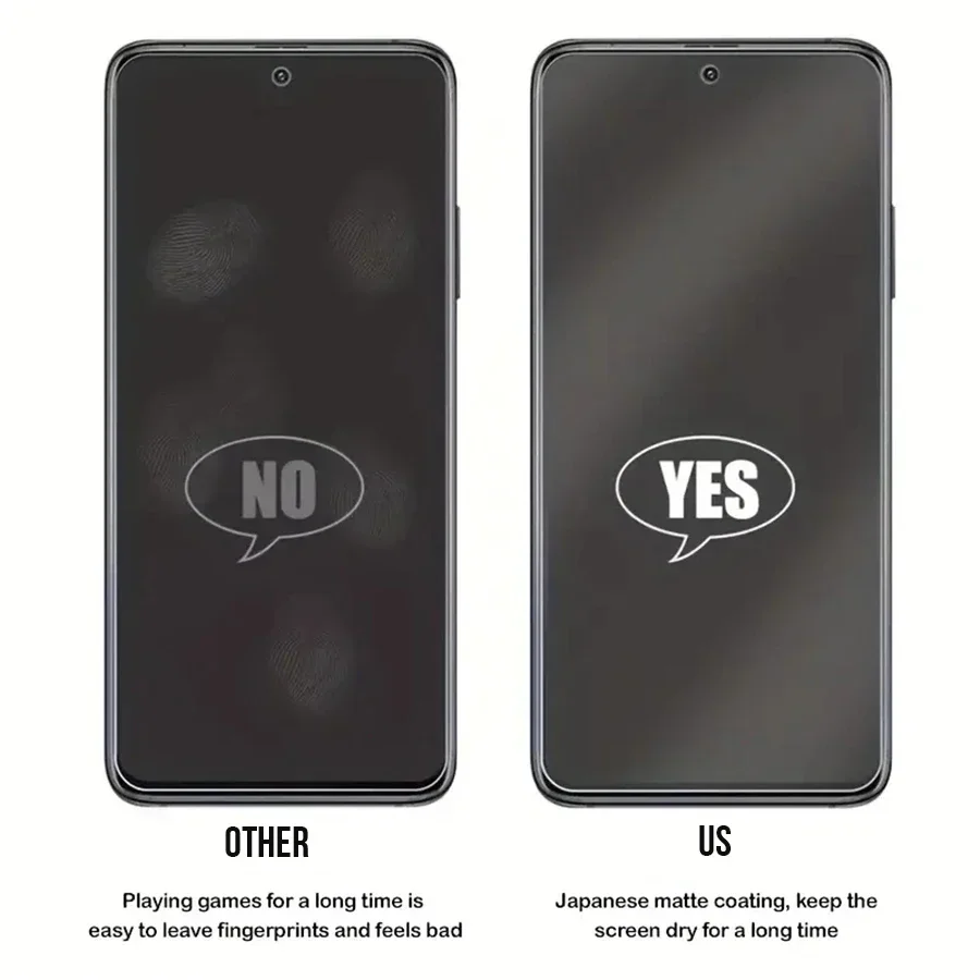 3Pcs AG Matte Tempered Glass For Xiaomi 15 14 14T 13 13T 12T Poco F3 F5 F6 X6 Pro Redmi Note 12 13 Pro Full Protector Glass Film
