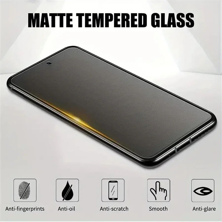 3Pcs AG Matte Tempered Glass For Xiaomi 15 14 14T 13 13T 12T Poco F3 F5 F6 X6 Pro Redmi Note 12 13 Pro Full Protector Glass Film