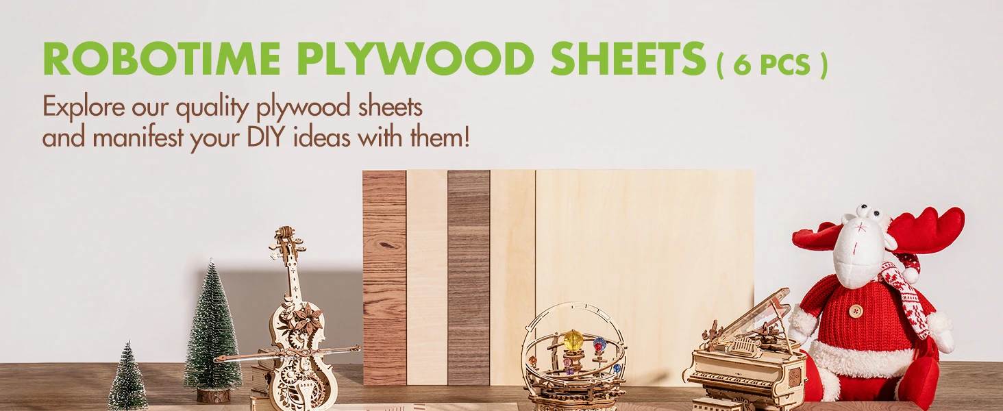 3mm Walnut Plywood for Laser Cutting 1/8 Plywood Crafting Wood Thin Walnut Boards for Wood Project and Engraving
