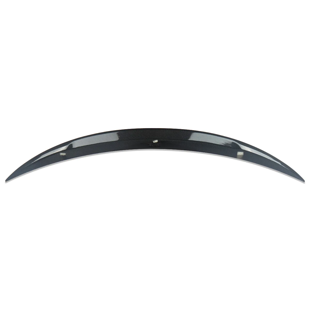 Car Rear Roof Trunk Spoilers Fits For BMW E82 128i 135i Coupe 2007-2013 Carbon Fiber Look Rear Trunk Lid Spoiler Wing Tail Fin