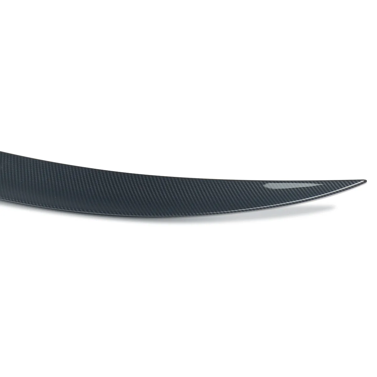 Car Rear Roof Trunk Spoilers Fits For BMW E82 128i 135i Coupe 2007-2013 Carbon Fiber Look Rear Trunk Lid Spoiler Wing Tail Fin