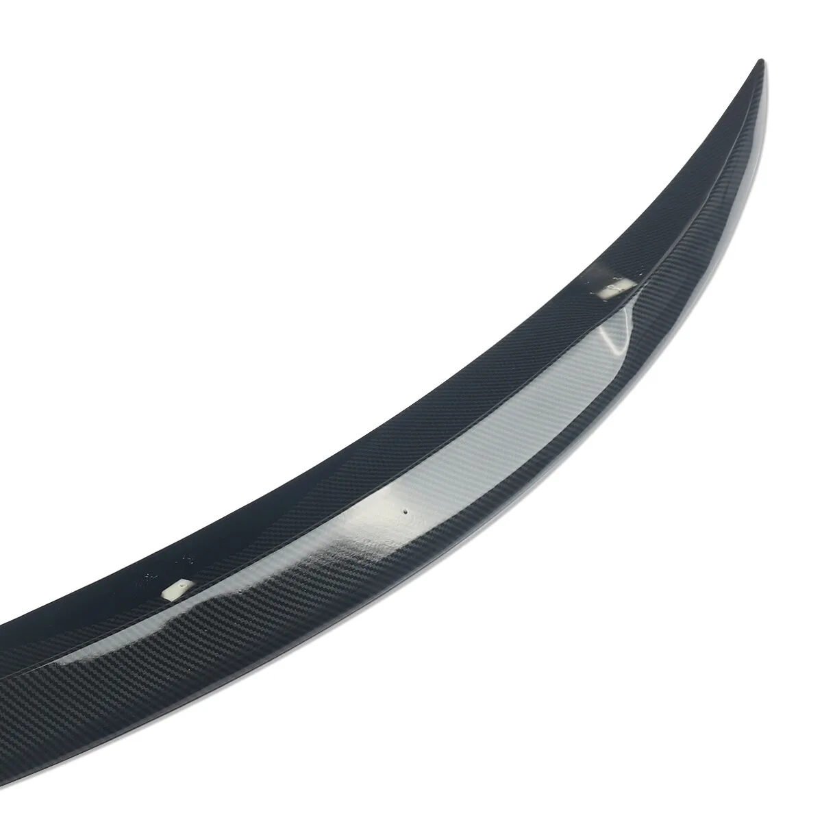 Car Rear Roof Trunk Spoilers Fits For BMW E82 128i 135i Coupe 2007-2013 Carbon Fiber Look Rear Trunk Lid Spoiler Wing Tail Fin
