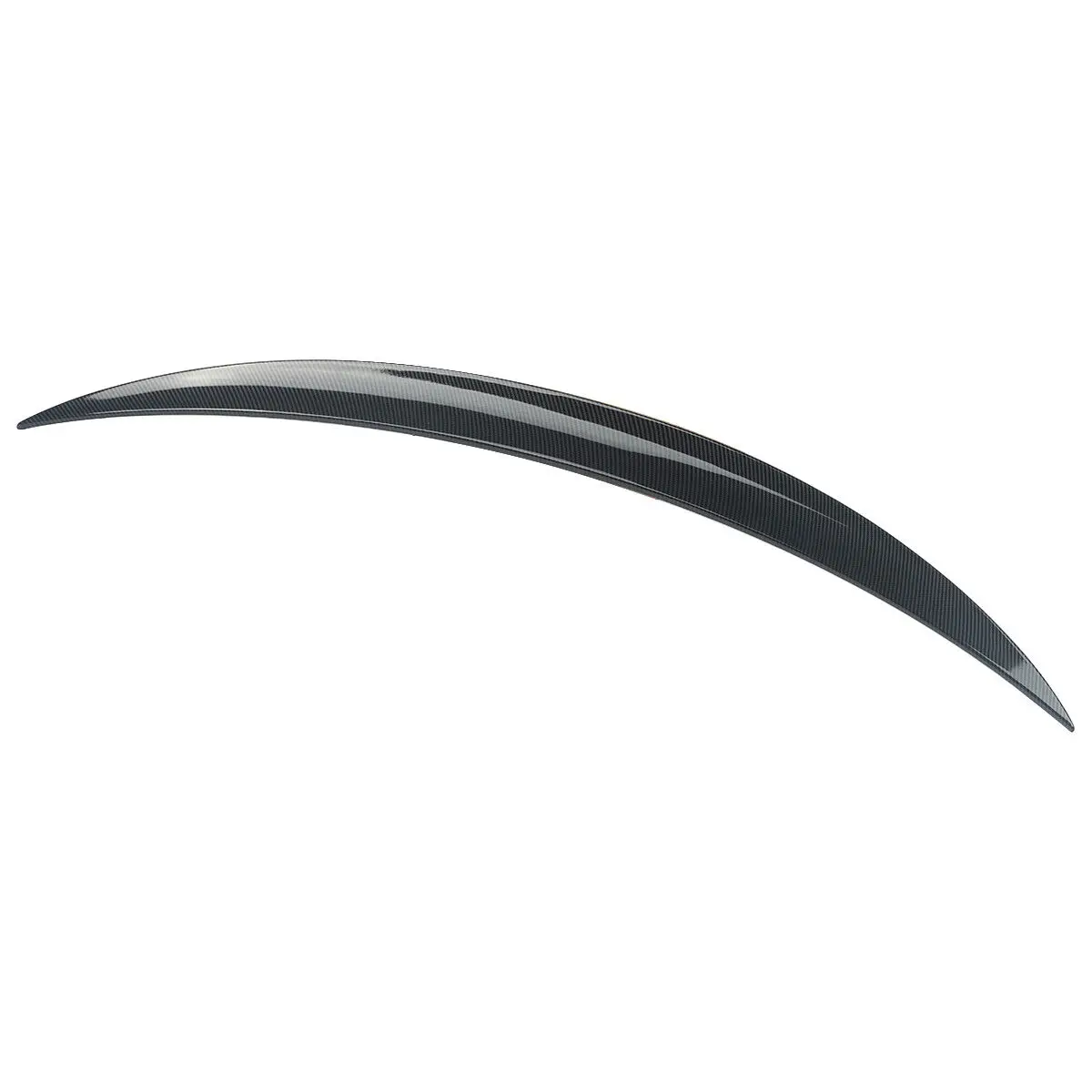 Car Rear Roof Trunk Spoilers Fits For BMW E82 128i 135i Coupe 2007-2013 Carbon Fiber Look Rear Trunk Lid Spoiler Wing Tail Fin