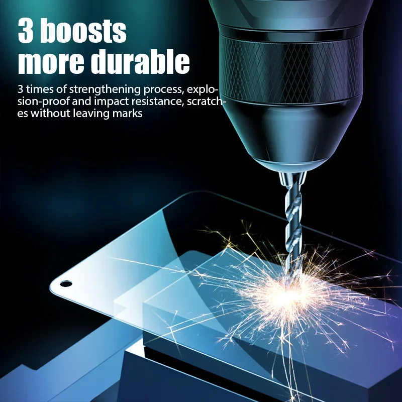 3Pcs Tempered Glass Case Screen Protector For OPPO A16 A54 A74 A94 5G A15 A15s A5 A9 2020