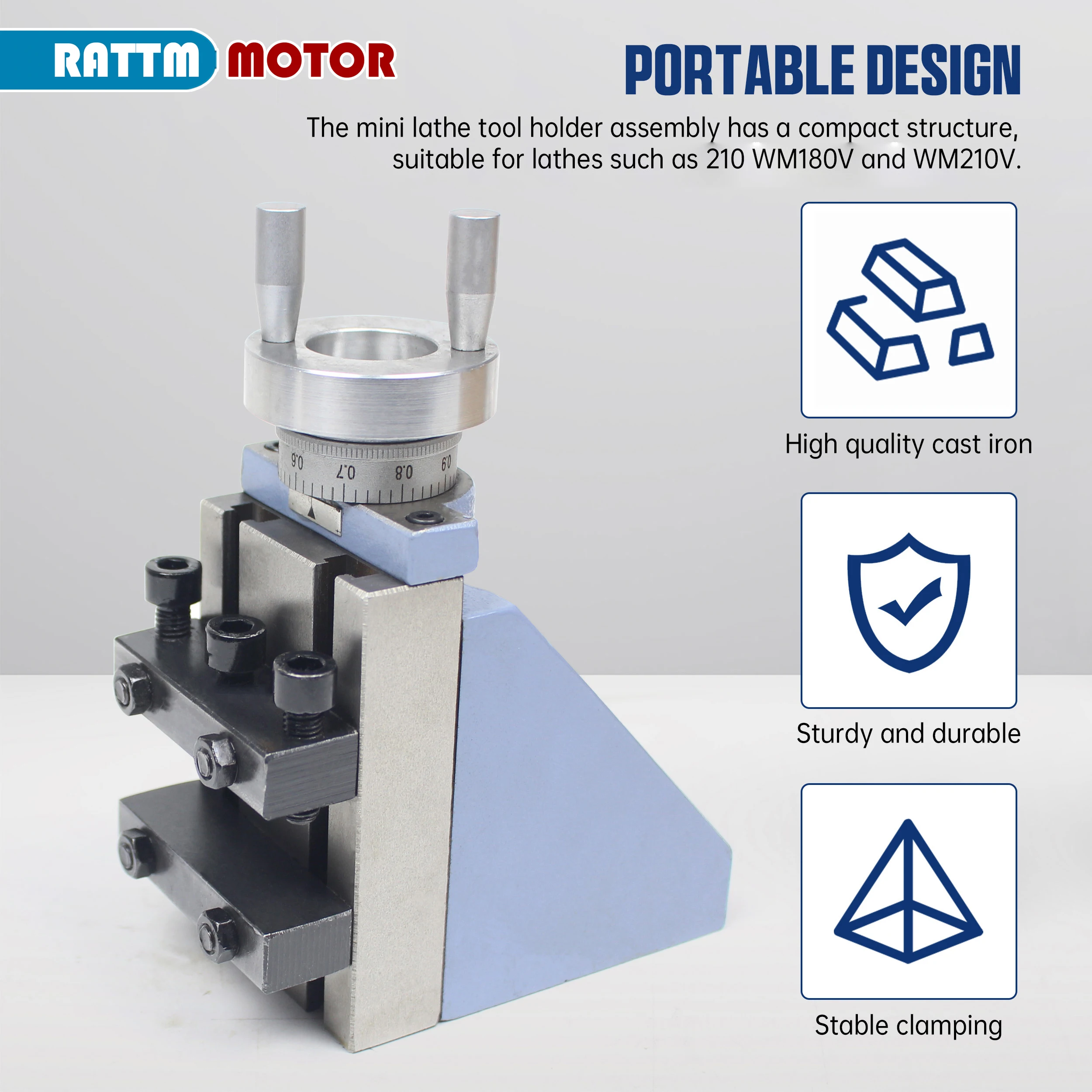 【EU&BR Stock】Vertical Slider Tool Holder for CD210 WM210V Vertical Knife Holder