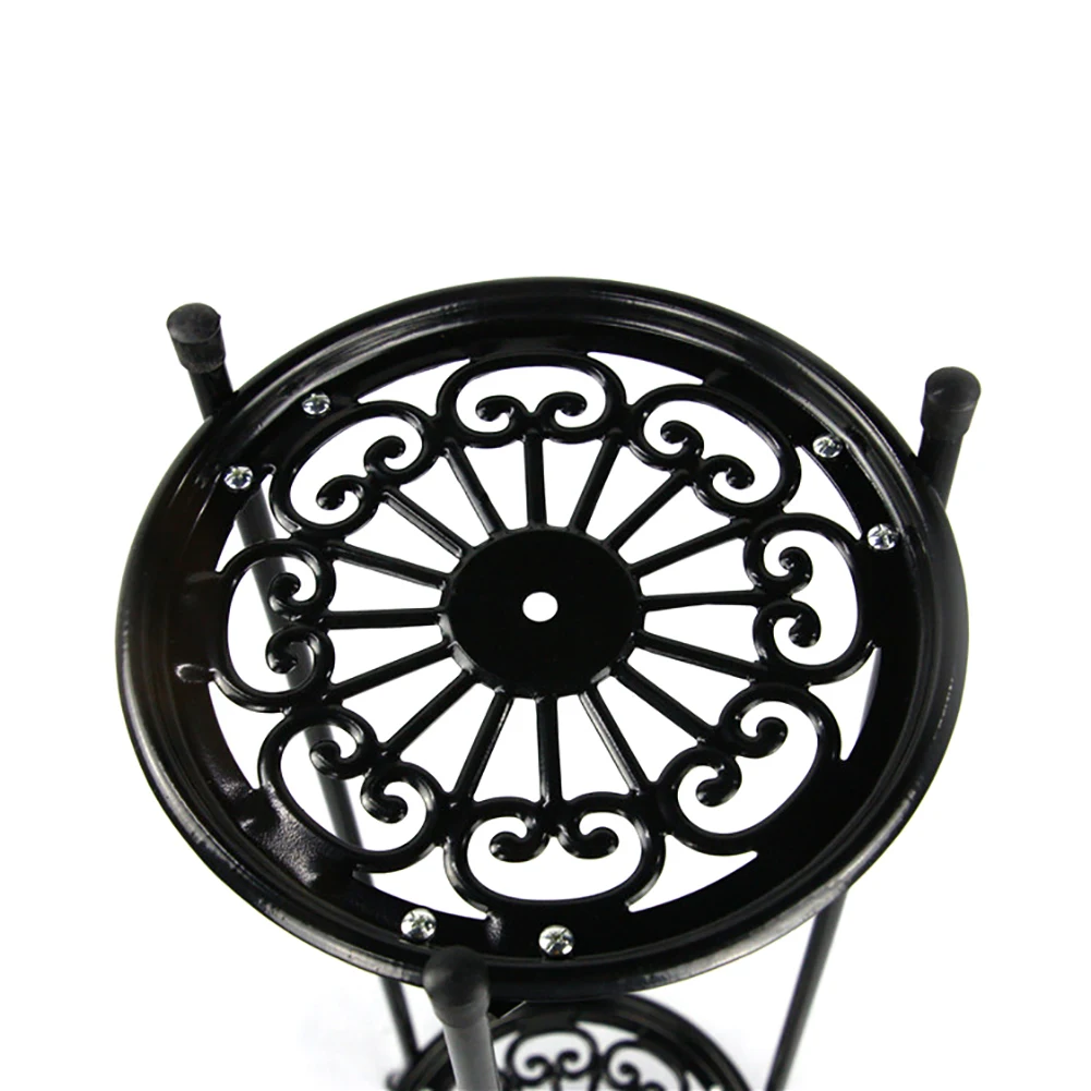 【Lifeideas】Vintage 2 Tier Metal Plant Display Stand Home Decoration