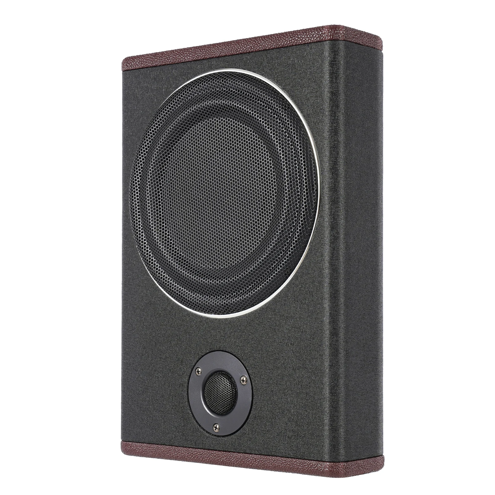 8inch Car Audio HIFI Subwoofer Under Amplifier 12V Ultra-thin Seat Woofer Modification Subwoofer Car Speaker