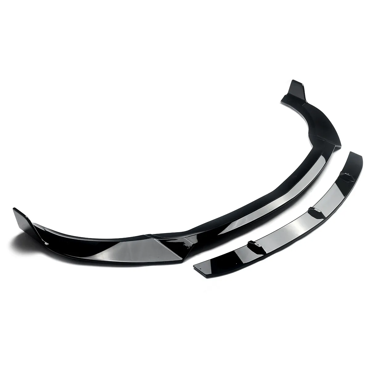 Front Lip Bumpers FOR MERCEDES BENZ A CLASS W176 A200 A250 AMG LINE 2015 2016 2017 2018 FRONT SPLITTER SPOILER LIP Auto Parts