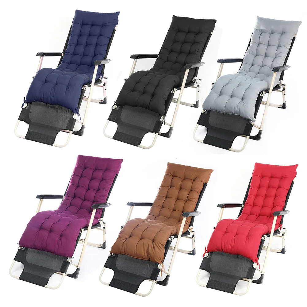 【Breeins】In/Outdoor Cushion Sun Lounger Cushion Pad Garden Recliner Chair Seat Pads
