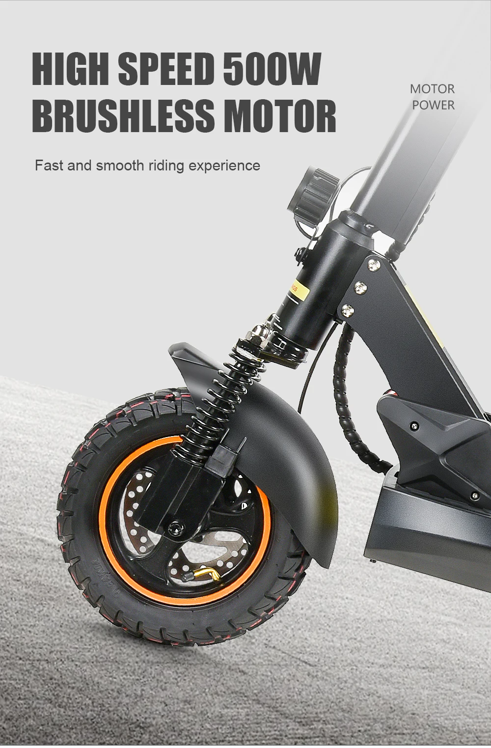 Mankeel MX-14 Adult Electric Scooter 800W 48V 15AH Folding Electric Kick Scooter 28MPH 37 Miles Range Off Road Tire E-Scooter