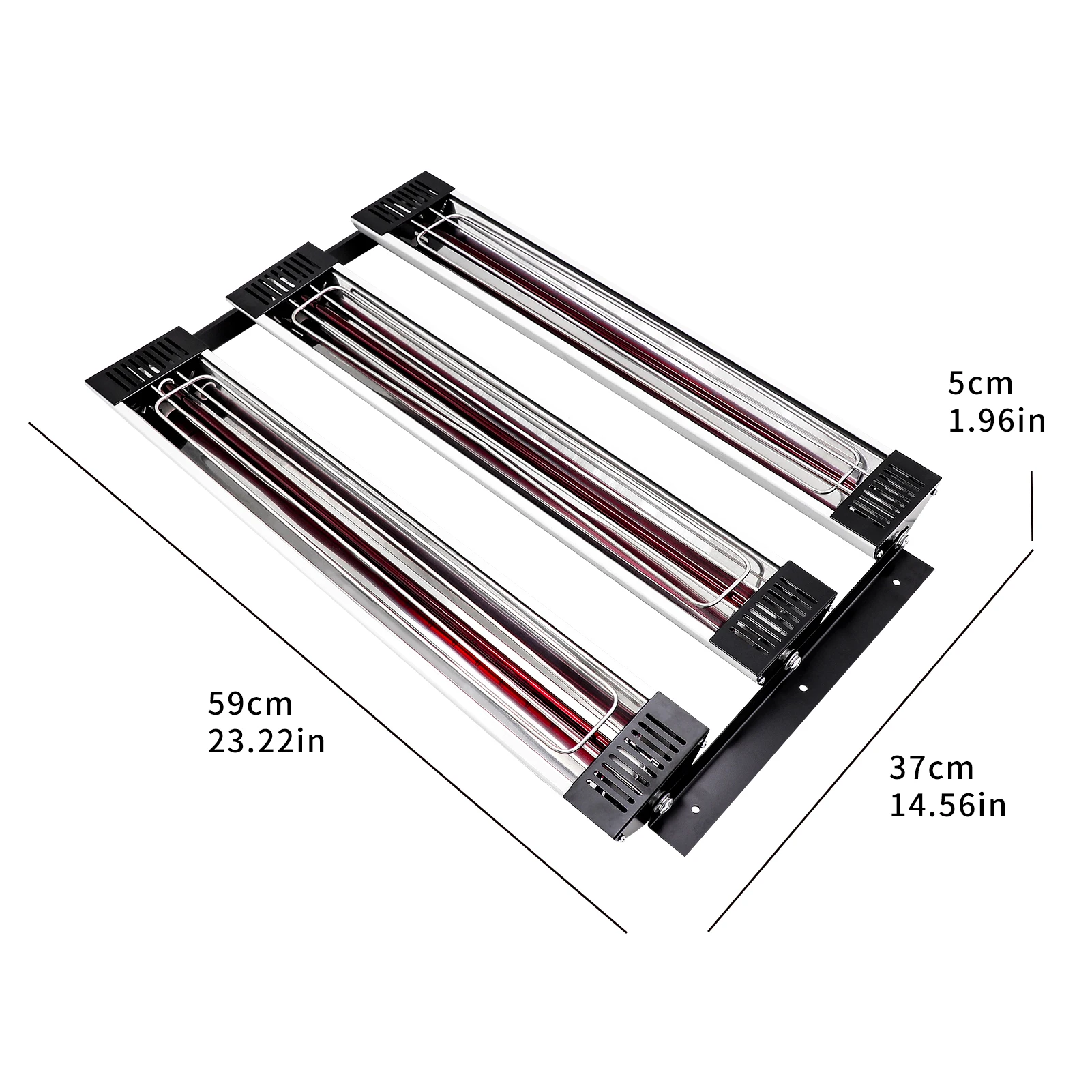 DATOUBOSS Wiring 6000W Short-Wave Infrared Paint Lamp 110V And 220V High-Power Efficient Drying For Carbody Paint Curing Chamber
