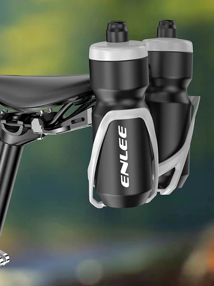 Bicycle Water Bottle Holder Adapter Bike Saddle Drink Cup Cage Adapter Saddle Kettle Holder Extension Adapter for Road Bike MTB