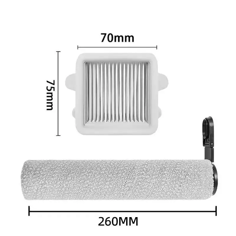 Roborock F25 RT / F25 LT / F25 ALT / ACE Vacuum Cleaner Roller Brush and Filter Accessories Replacement Spare Parts