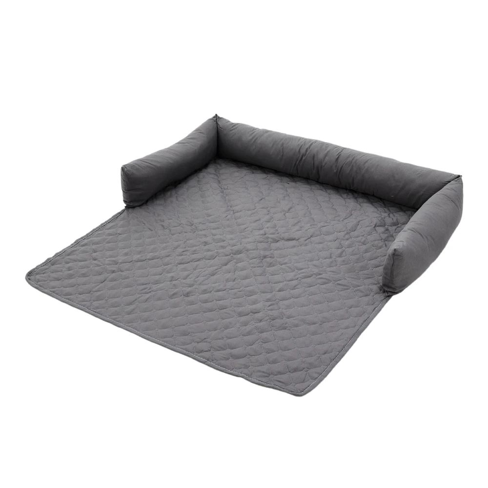 Voltsify Waterproof Pet Bed Furniture Protector Mat Dog Sofa Cover with Pillow