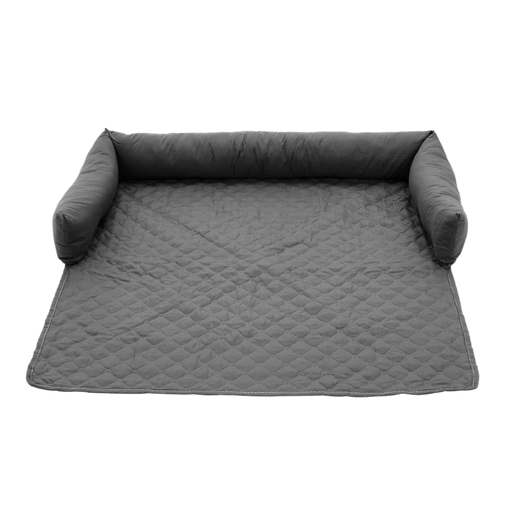 Voltsify Waterproof Pet Bed Furniture Protector Mat Dog Sofa Cover with Pillow
