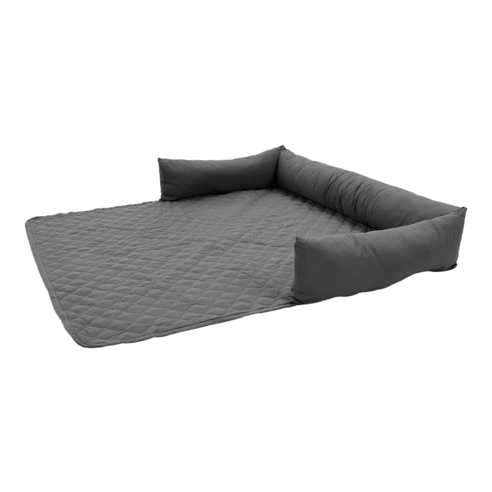 Voltsify Waterproof Pet Bed Furniture Protector Mat Dog Sofa Cover with Pillow
