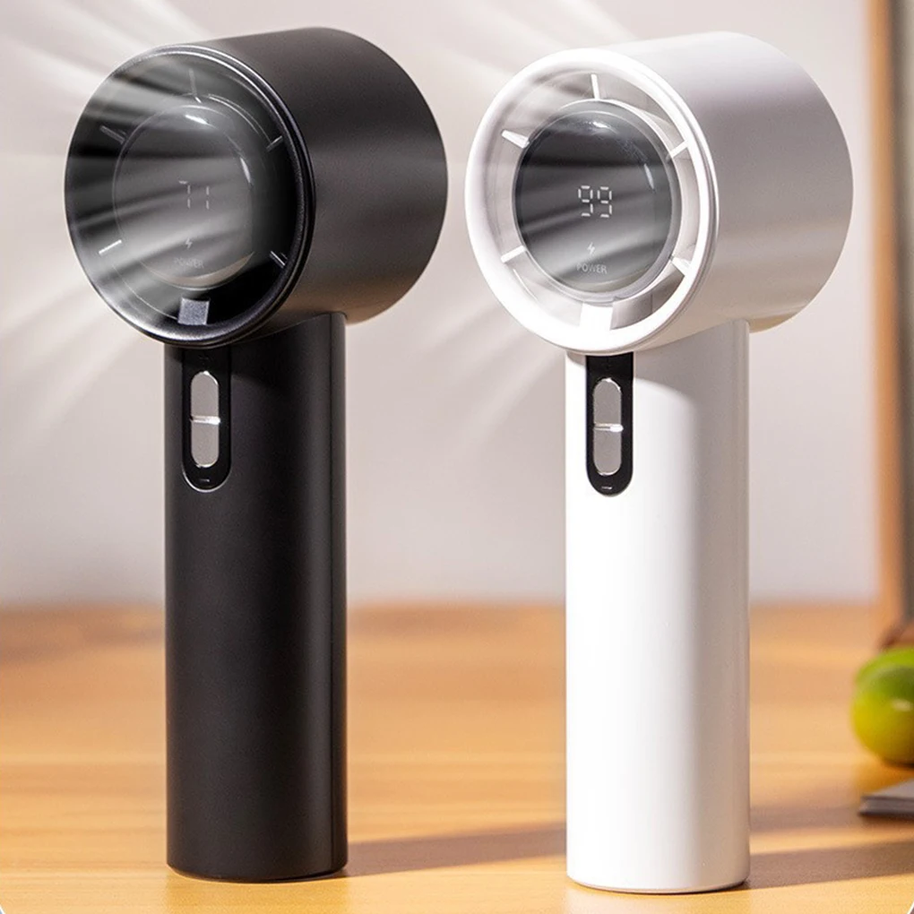 Mini Handheld Fan With Strong Wind Gathering Lightweight Low Energy Consumption Portable Handheld