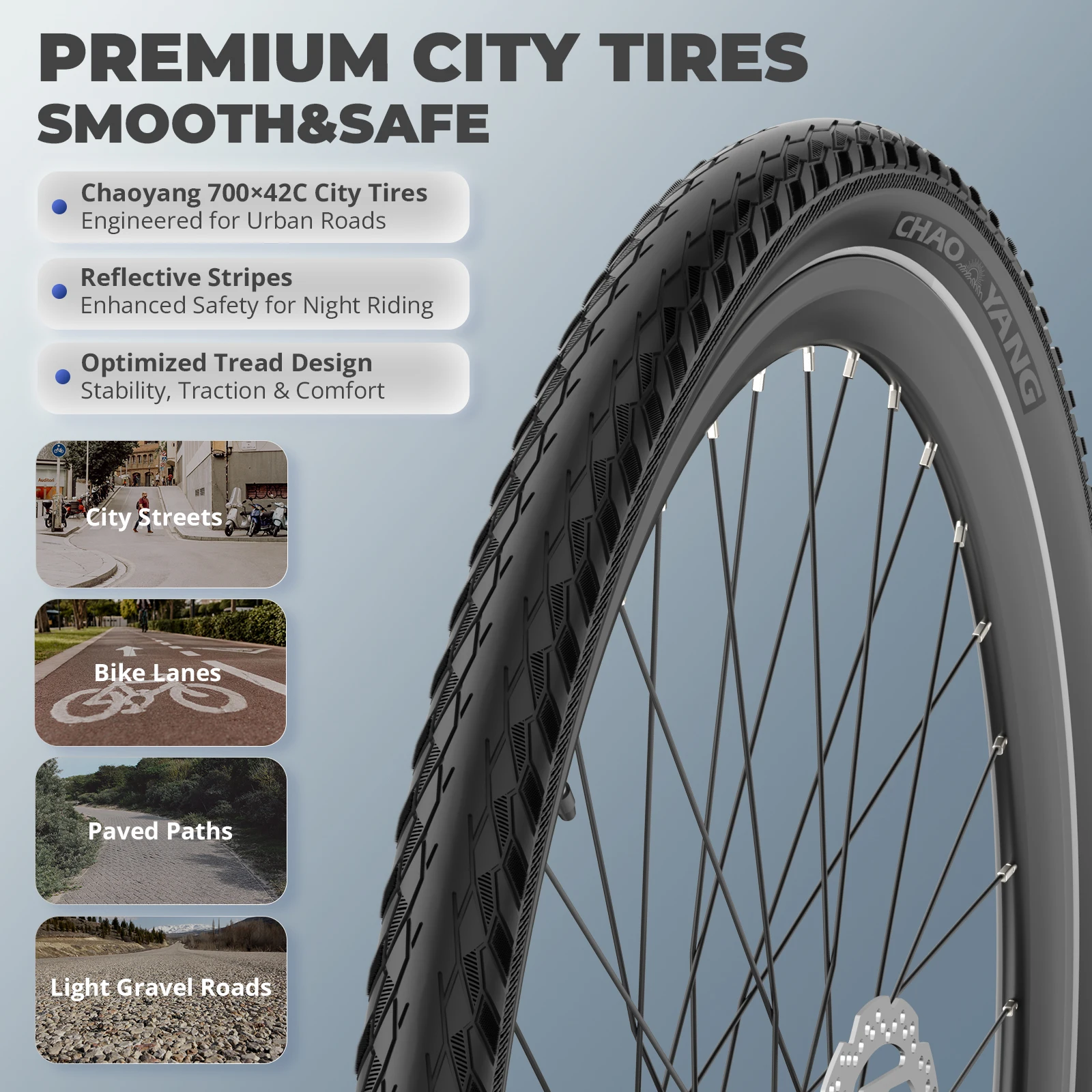 FAFREES F700M/F700W Adult Electric Bicycle 250W Motor City Electric Bicycle 36V10Ah Battery 700*42C Tire Commuter E-bike