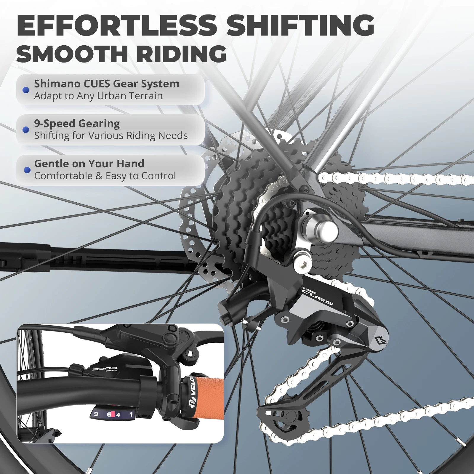 FAFREES F700M/F700W Adult Electric Bicycle 250W Motor City Electric Bicycle 36V10Ah Battery 700*42C Tire Commuter E-bike