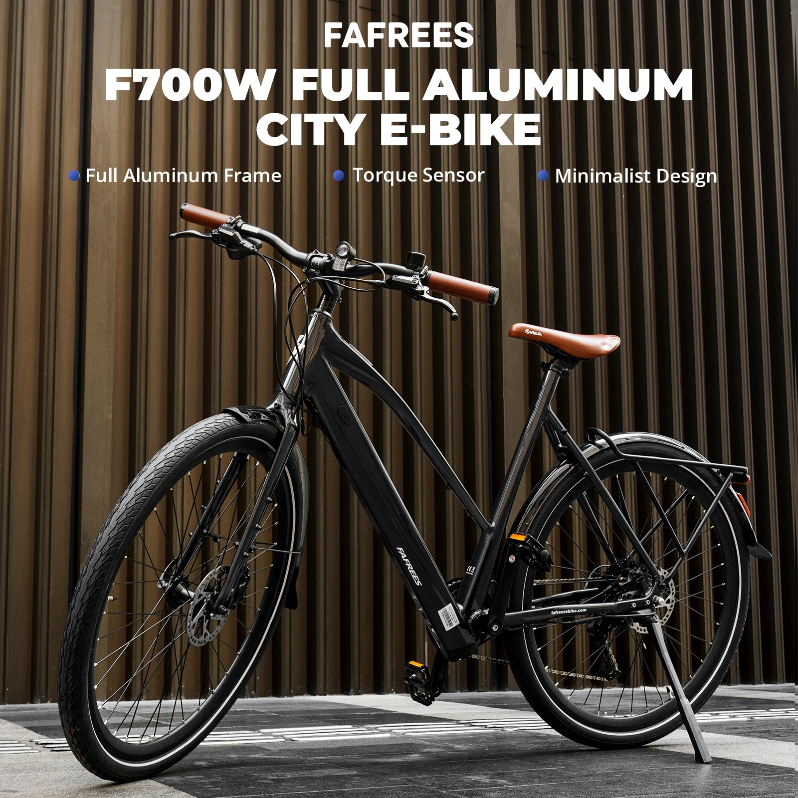 FAFREES F700M/F700W Adult Electric Bicycle 250W Motor City Electric Bicycle 36V10Ah Battery 700*42C Tire Commuter E-bike