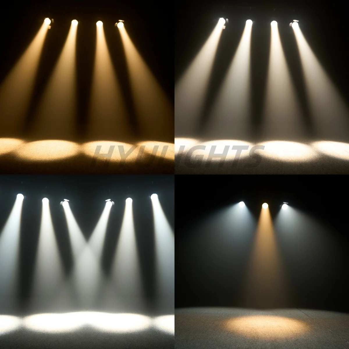 300W COB 2in1 Zoom Warm White/Cold Cool White Illuminated Indoor LED Par Stage Bar Wedding Chapel DJ DMXLight
