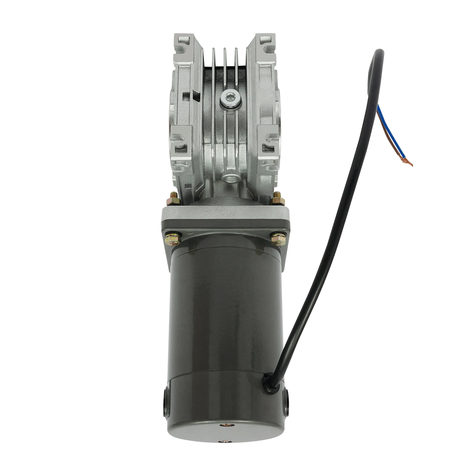 DM09 120W Gear Motor 1800rpm Pure Copper Motor DC 12V Adjustable Speed Worm Gear Reducer Gearbox Worm Gear Speed Reducer
