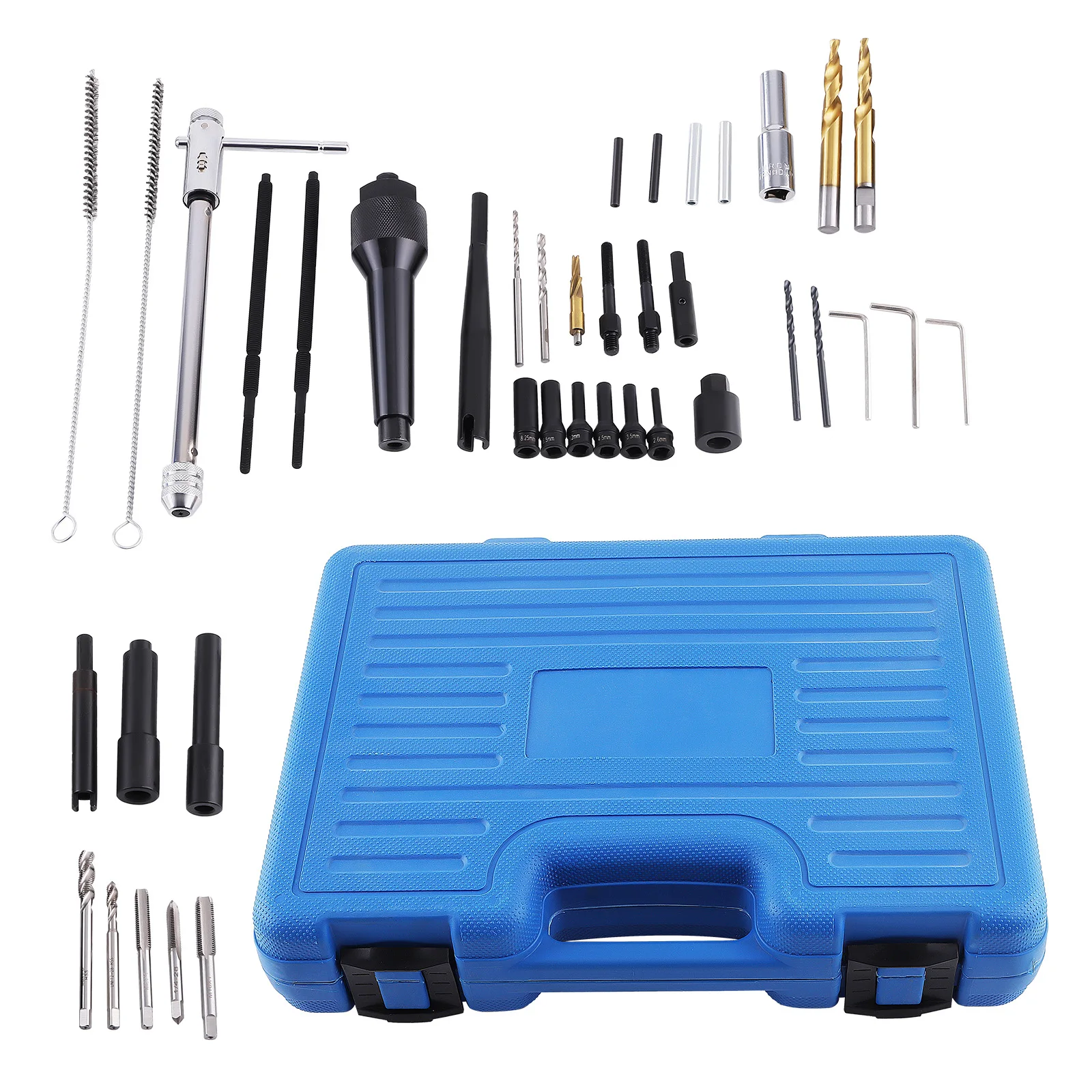 Professional Glow Plug Extractor Set 8mm 10mm for Diesel Cars Repair Tool Kit