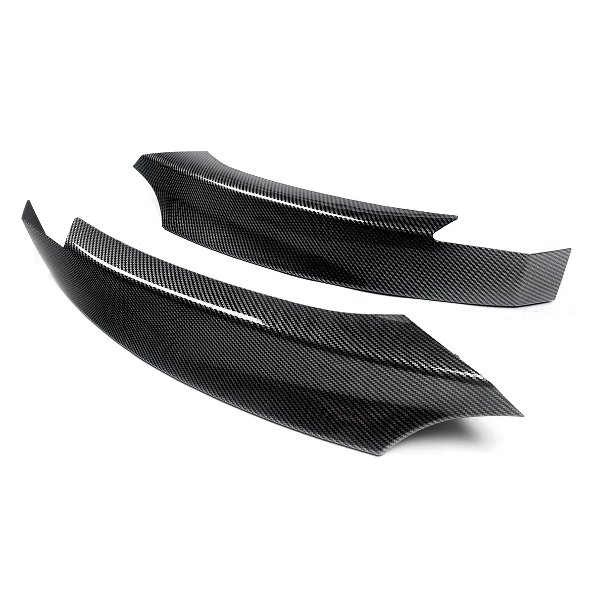 Front Lip Surround For BMW 1 Series E82 E88 F20 F21 118d 120i 125i 128i 135i M Sport 2007-2013 Front Splitter Corner Carbon Look