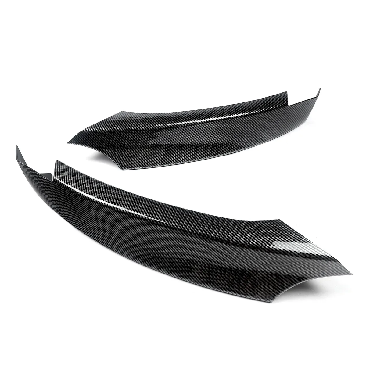 Front Lip Surround For BMW 1 Series E82 E88 F20 F21 118d 120i 125i 128i 135i M Sport 2007-2013 Front Splitter Corner Carbon Look