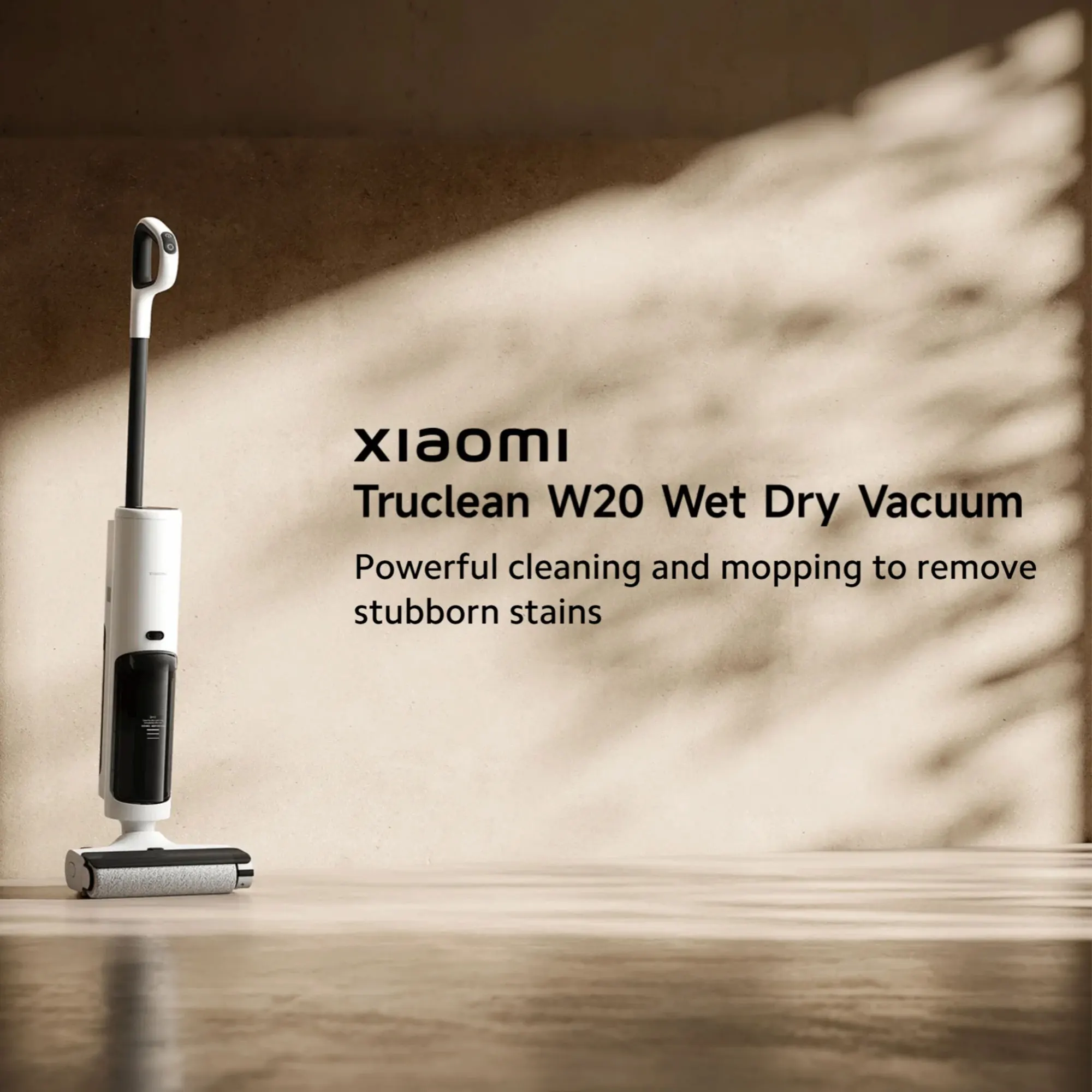 Xiaomi Truclean W20 Wet Dry Vacuum, Floor Cleaning Sweeping Vaccum Cleaner Mop with Water Self-cleaning Roller Brushbar Mijia