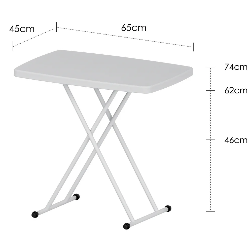 Portable Multifunctional Table Folding Table Adjustable Height Desk for kitchen Picnic Camping Garden BBQ Party