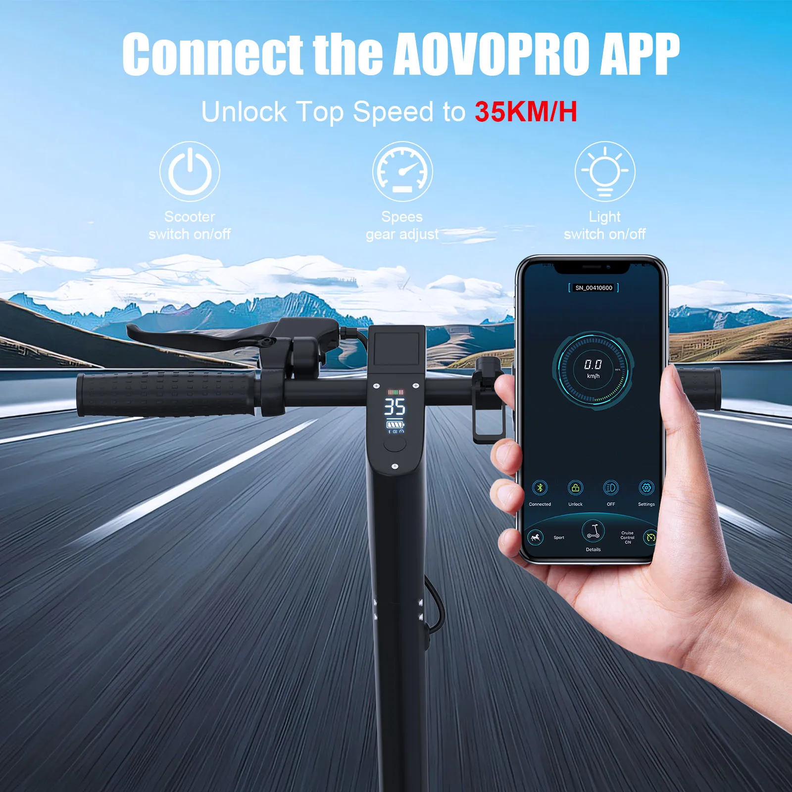 JUICEASE Adult Electric Scooter 500W Motor scooter 42V14.5AH Battery 10 Inch Wheels Smart APP Control Foldable Commuting Vehicle
