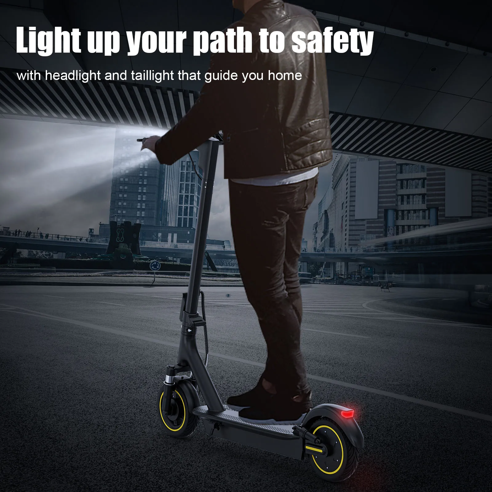 JUICEASE Adult Electric Scooter 500W Motor scooter 42V14.5AH Battery 10 Inch Wheels Smart APP Control Foldable Commuting Vehicle