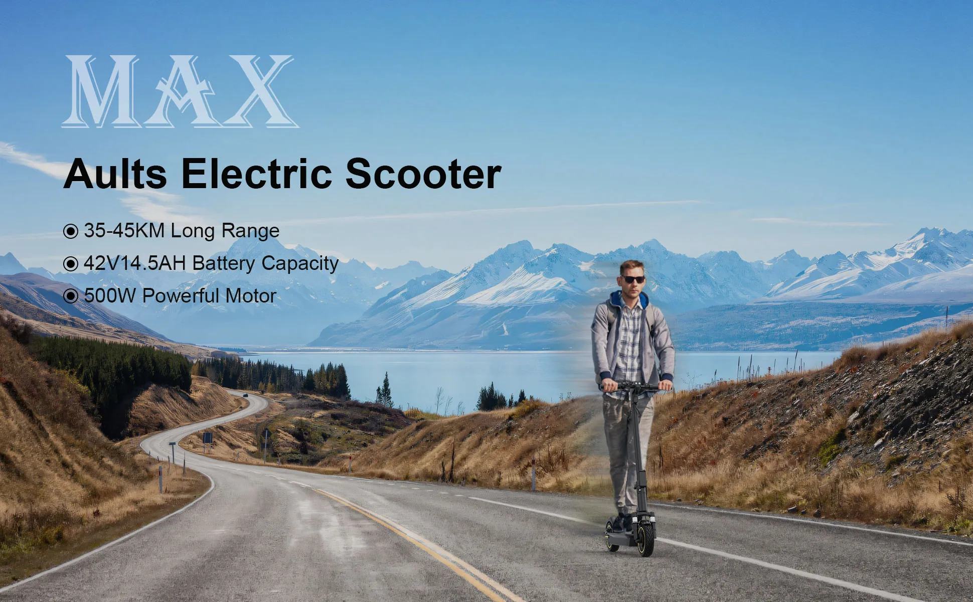 JUICEASE Adult Electric Scooter 500W Motor scooter 42V14.5AH Battery 10 Inch Wheels Smart APP Control Foldable Commuting Vehicle