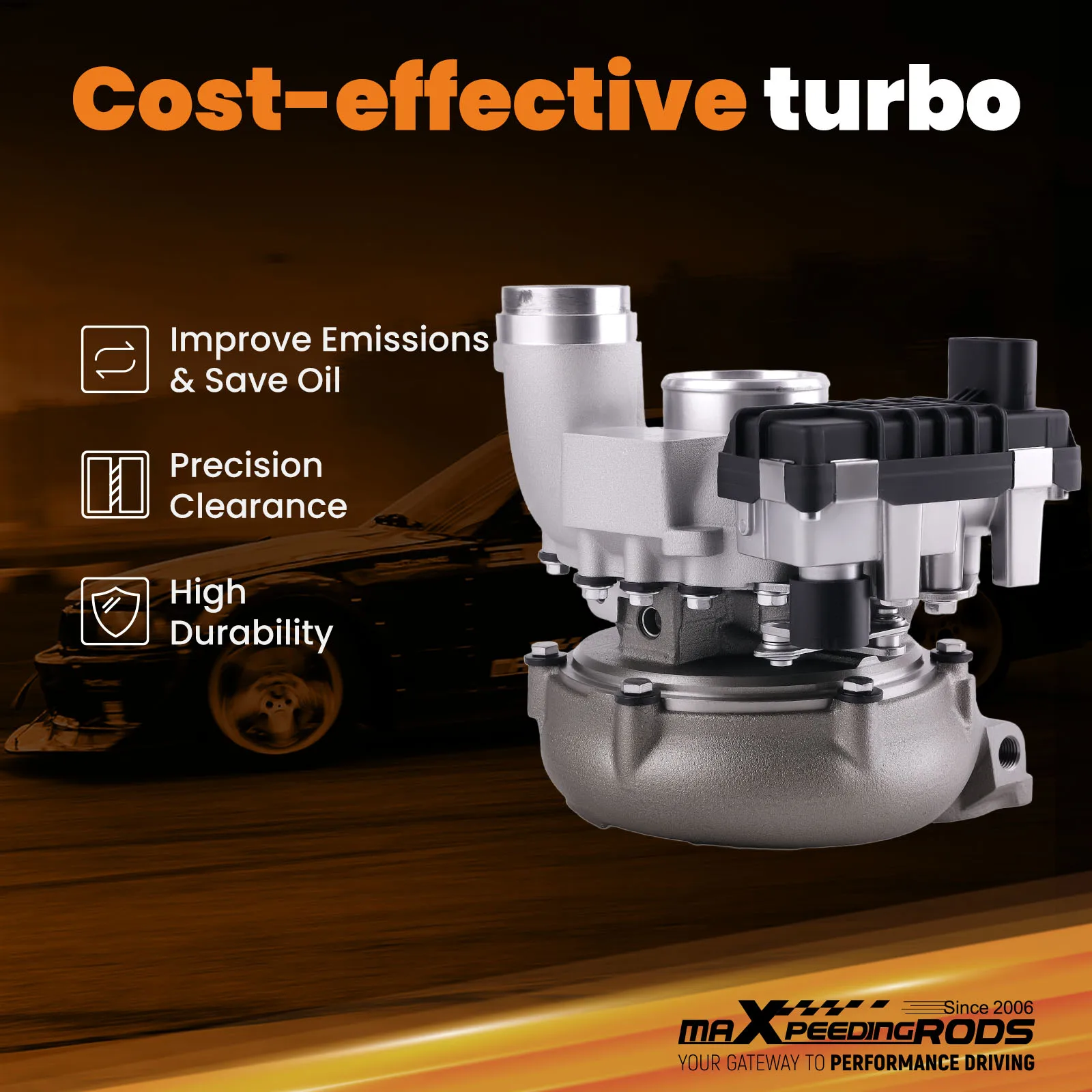 Turbocharger for Mercedes Benz S350 E350 CLS350 CDI BlueTec 3.0L A6420901186 802774-0004 802774-5004 802774-5004S 802774-4