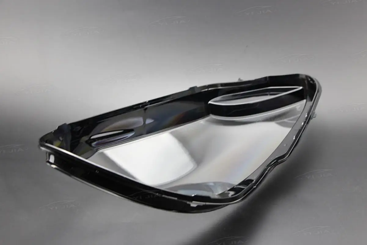 Free shipping For Mercedes-Benz W205 C180 C260L 2019-2021 Left Right Headlamp Cover Transparent Lampshade Headlight Lens Shell