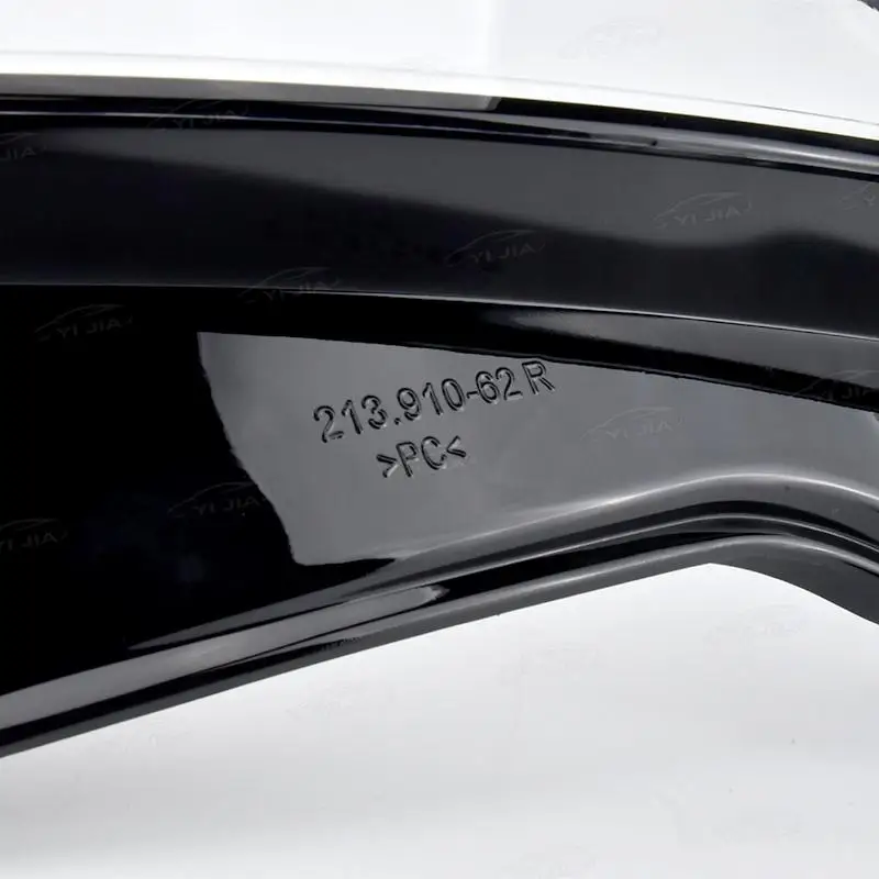 Free shipping For Mercedes-Benz W205 C180 C260L 2019-2021 Left Right Headlamp Cover Transparent Lampshade Headlight Lens Shell
