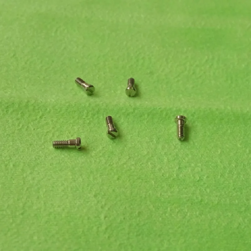 1.4mm-2.0mm 12 Sizes One Slotted Head Stainless Steel Watch Case Screws for Watch Repairing Replacement Screws Watchmakers Tools