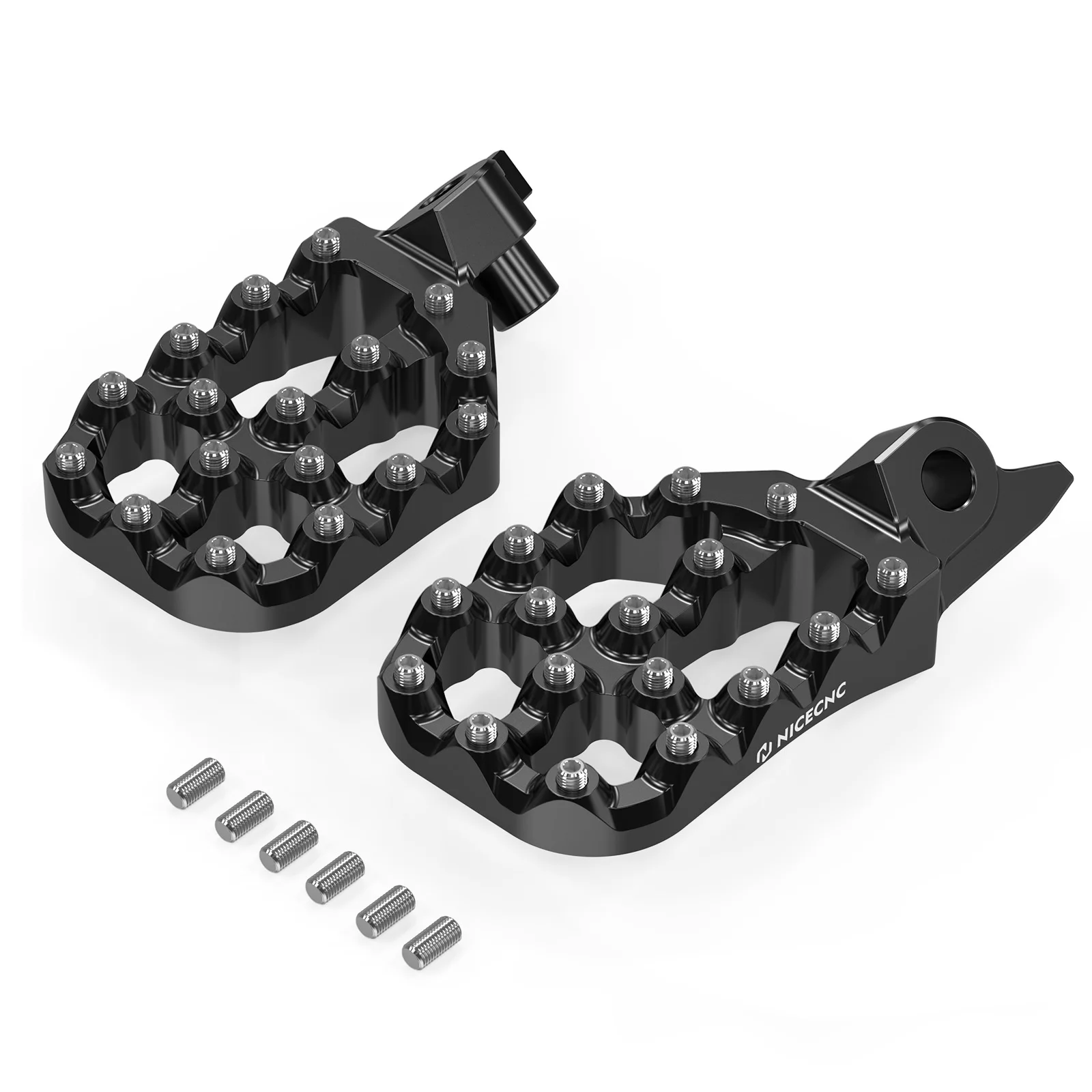 (UK US Stock) For 2026 Yamaha YZ250F YZ450FX YZ450F YZF 2024-2026 Offset Foot Pegs Footrest Kit Adjustable WR450F WRF 2024 2025