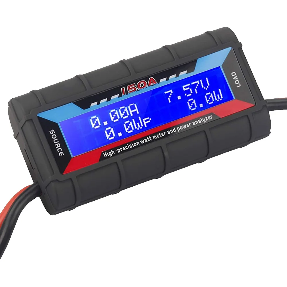 150A RC High Precision Current Power Analyzer Backlight LCD Digital High-Precision Amp Watt Meter RC Battery Power Analyzer