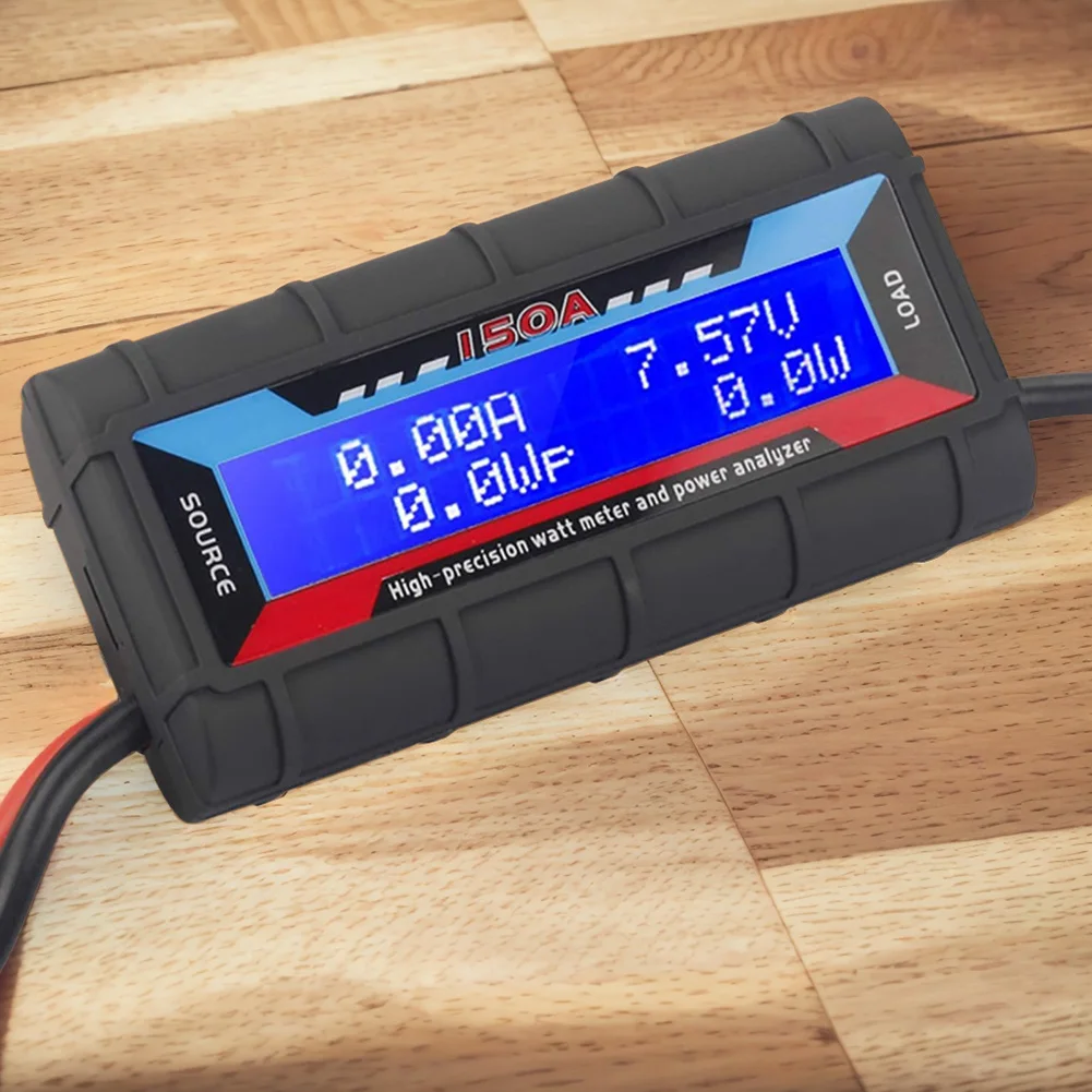150A RC High Precision Current Power Analyzer Backlight LCD Digital High-Precision Amp Watt Meter RC Battery Power Analyzer